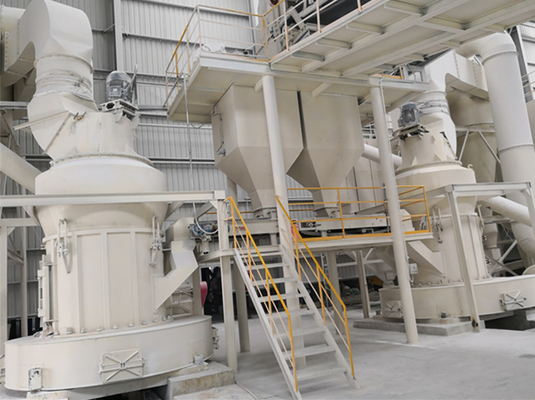 Limestone And Calcium Carbonate Raymond Roller Grinding Mill With 4 / 5 Rollers