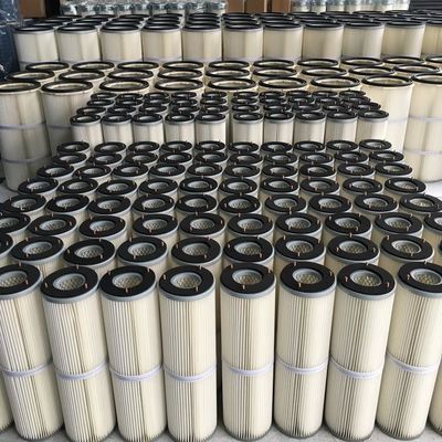 耐久の塵のカートリッジ フィルター、セメント産業のバッグ フィルタは放出を下げる